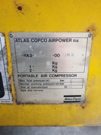 Atlas copco xas 45